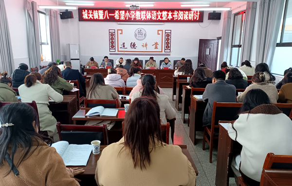 城关镇八一希望小学举办教联体教研活动