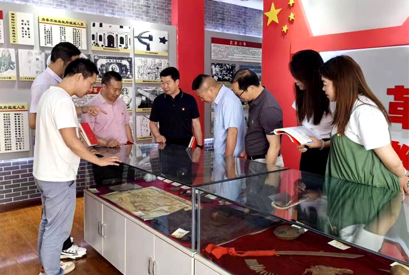 房县青峰镇青峰小学党支部召开五月份主题党日