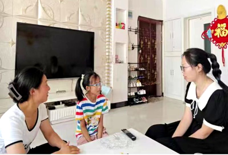 八一希望小学：家访送平安  筑牢防溺防线