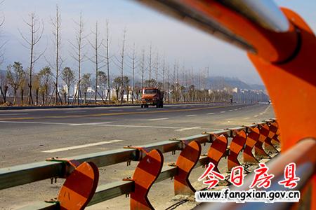 县城至军店一级路一期工程全线通车