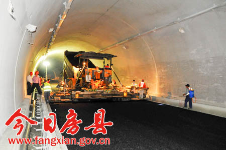 通省隧道即将竣工　十房高速“十一”可全线通车