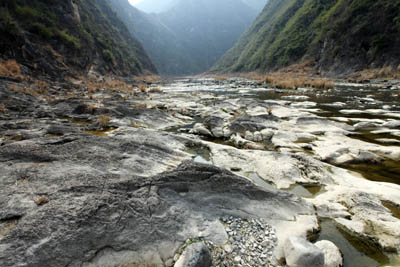 青峰六里峡古河床