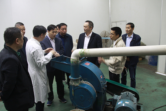 温氏集团来房考察投资合作事宜