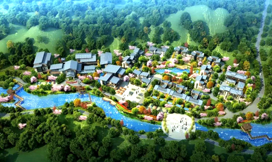 花田酒溪﹒神农谷地国际生态康养度假中心项目落户房县