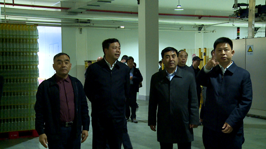 王永年来我县开展对口协作工作调研