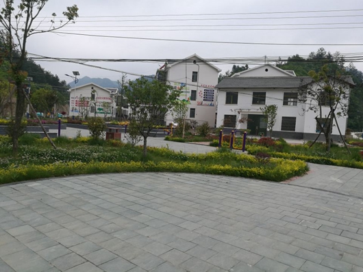 红塔镇南潭村四美扮靓房县后花园