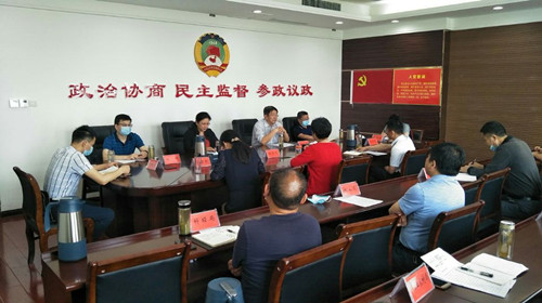 郑文成来房调研绿色发展高地建设工作