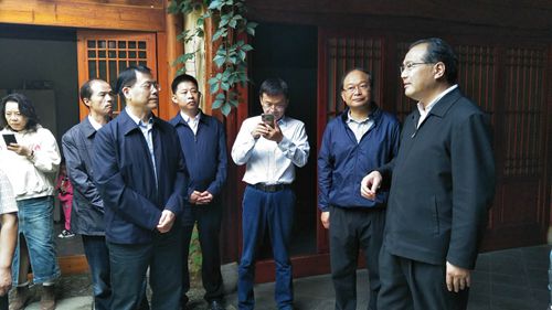 马旭明来房专题调研文旅融合工作