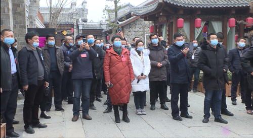 政协委员集中视察我县部分重点项目建设情况