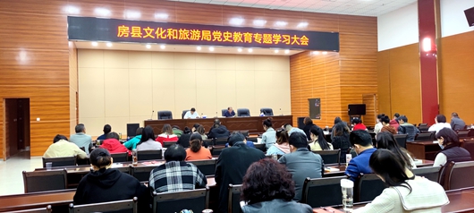 县文化和旅游局：召开党史教育专题学习大会