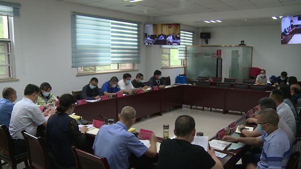 我县集中收看全市中考保障工作暨教育领域隐患排查视频会