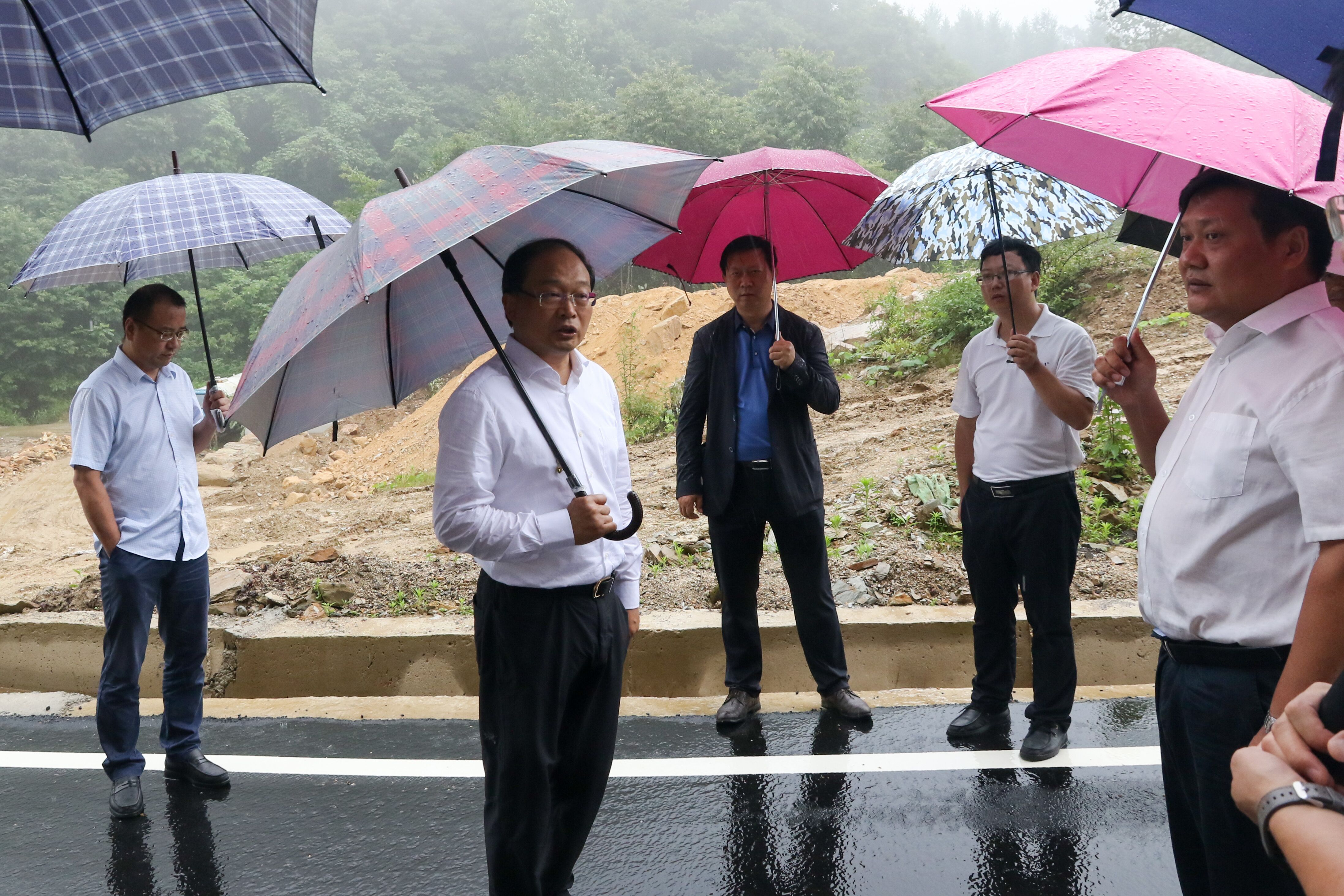蔡贤忠到沙河万峪检查安全生产和防汛抗灾工作