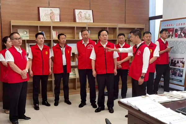 全市新时代文明实践中心建设拉练活动走进房县
