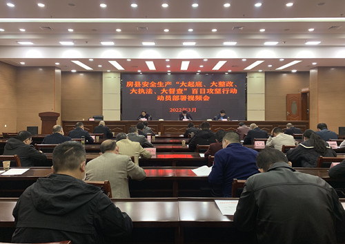 我县安排部署安全生产“大起底、大整改、大执法、大督查”百日攻坚行动