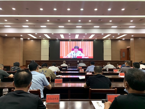 房县组织收听收看《中华人民共和国长江保护法》执法检查培训动员视频会