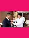 纪道清会见十堰市第八届道德模范袁格兵和戈光月