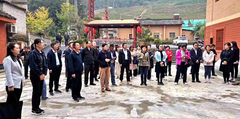 省委党校来房县开展现场教学活动