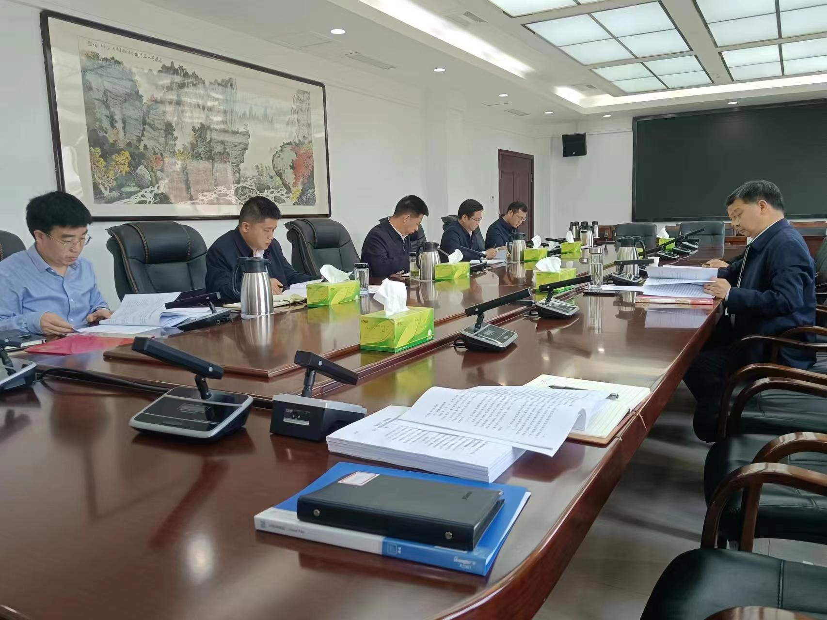 纪道清在听取十五届县委第三轮巡察情况时强调：持续擦亮利剑 实现震慑常在