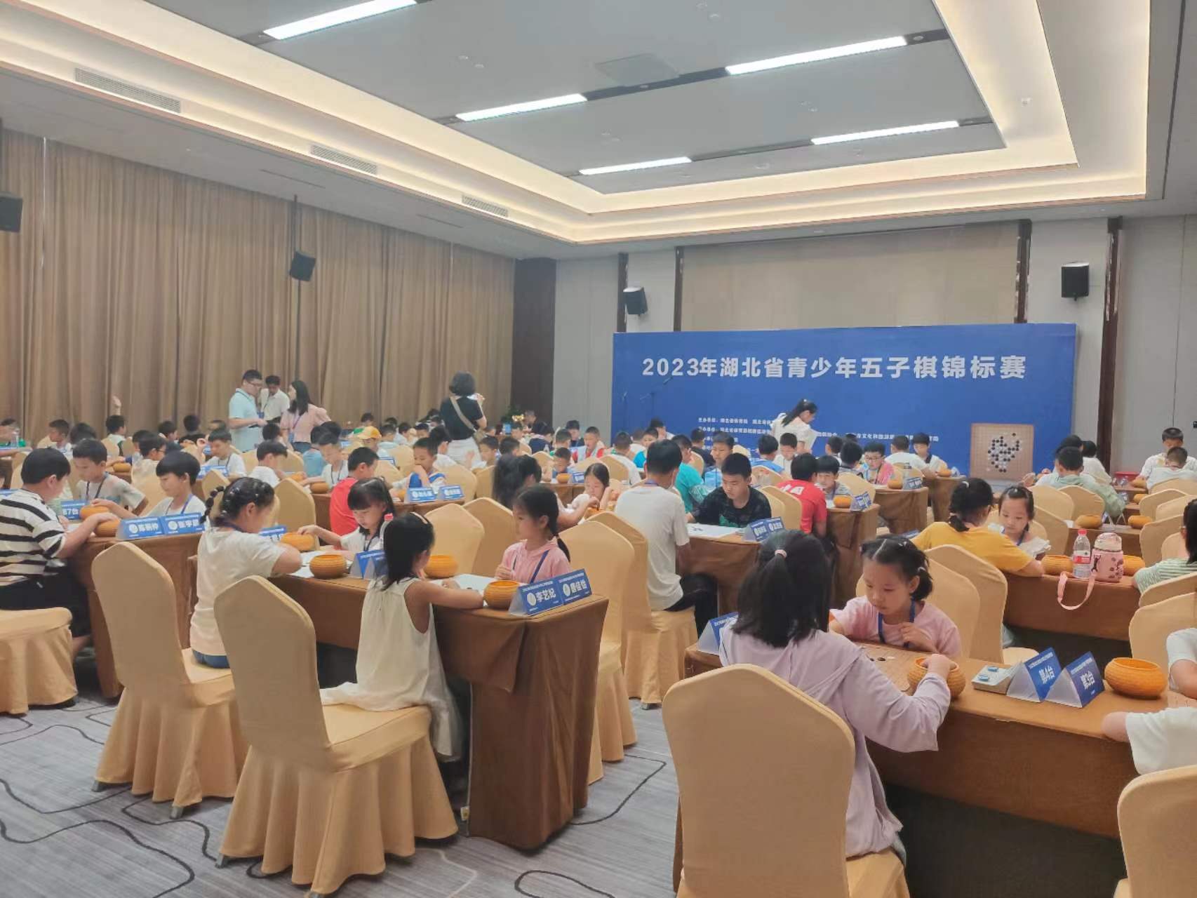 房县代表队在湖北省青少年五子棋锦标赛中荣获1金1银2铜
