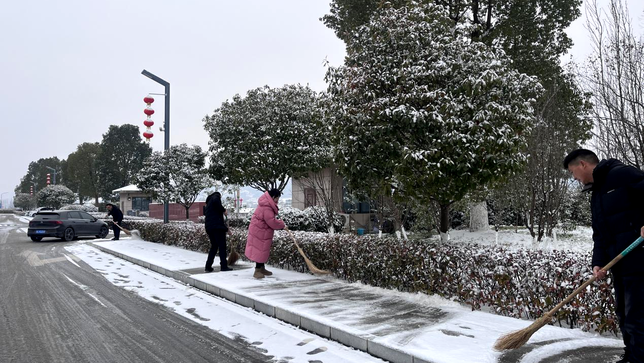 县机关事务服务中心多措并举做好雨雪冰冻天气防范应对工作